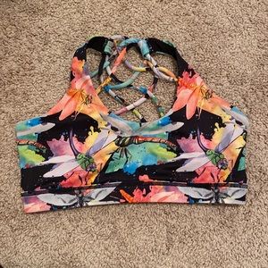 CVG dragonfly sports bra size small